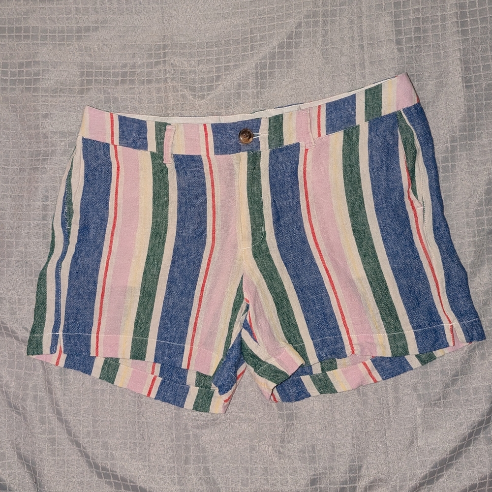 Old Navy Blue and Green Bermuda Shorts Casual Cotton